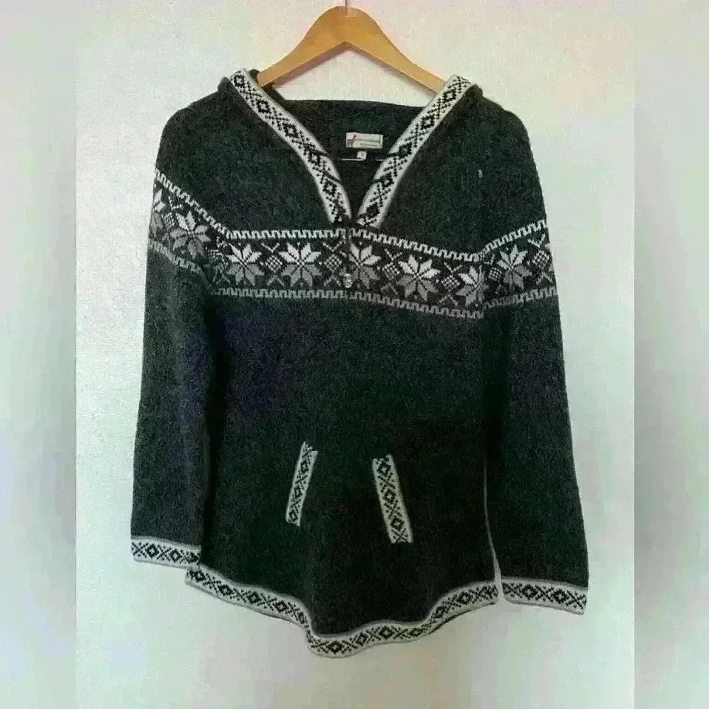 Alpaca sweater size M made with Alpaca from Peru size M